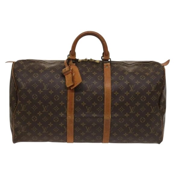 LOUIS VUITTON Monogram Keepall 55 Boston Bag - Picture 10 of 16